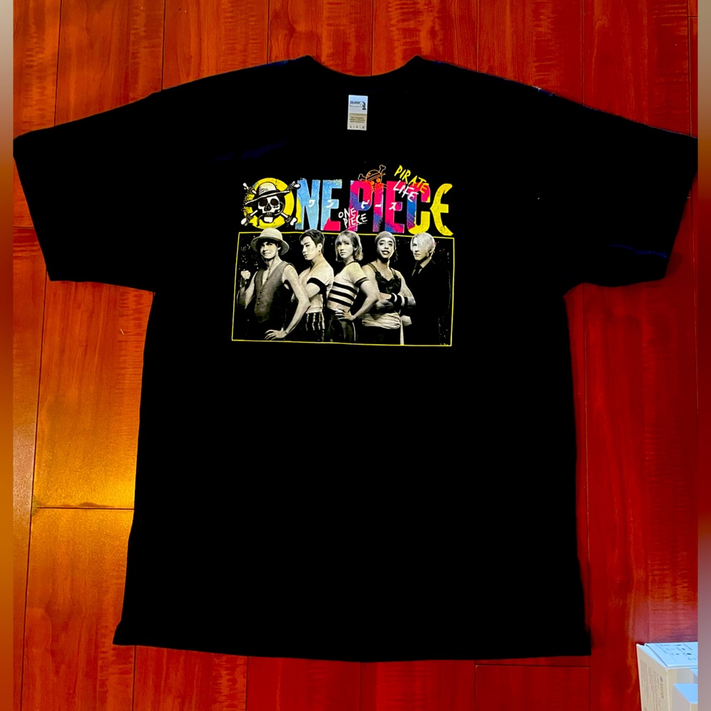 One Piece tshirt. Netflix new Tv Series